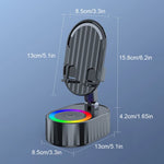 Soporte de Carga Inalámbrica con Altavoz Bluetooth