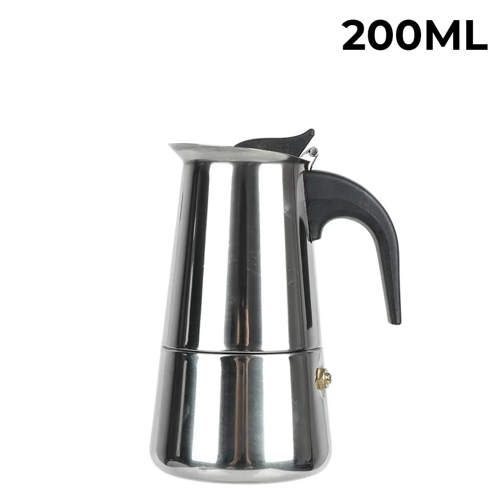Cafetera Italiana de Acero Inoxidable