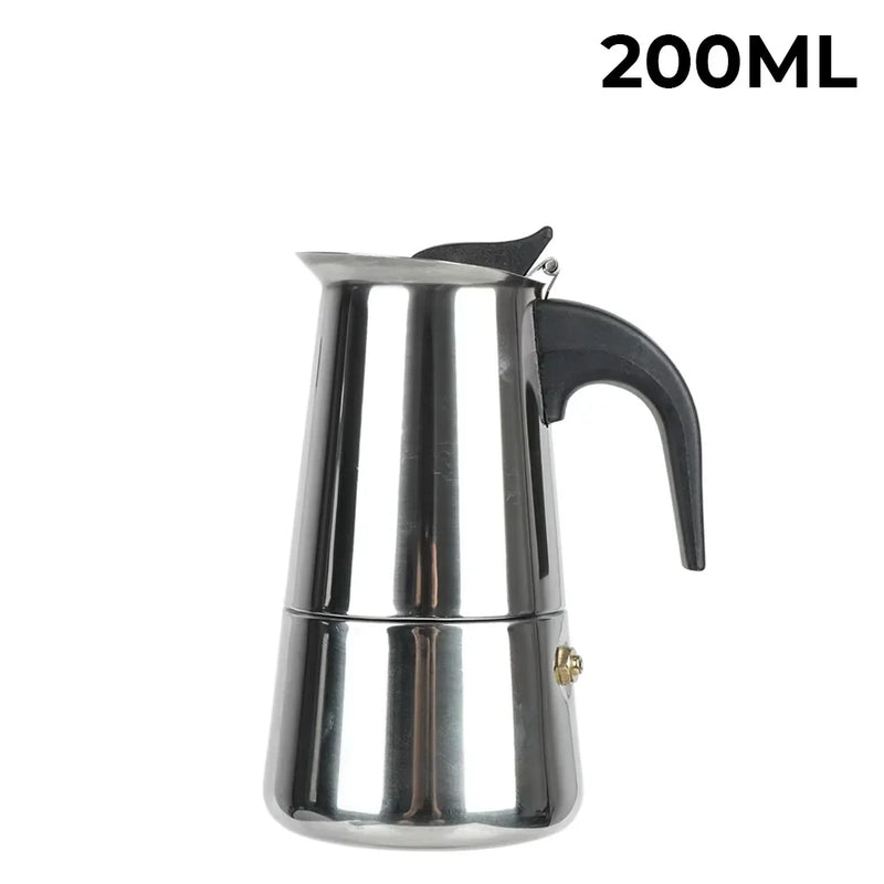 Cafetera Italiana de Acero Inoxidable