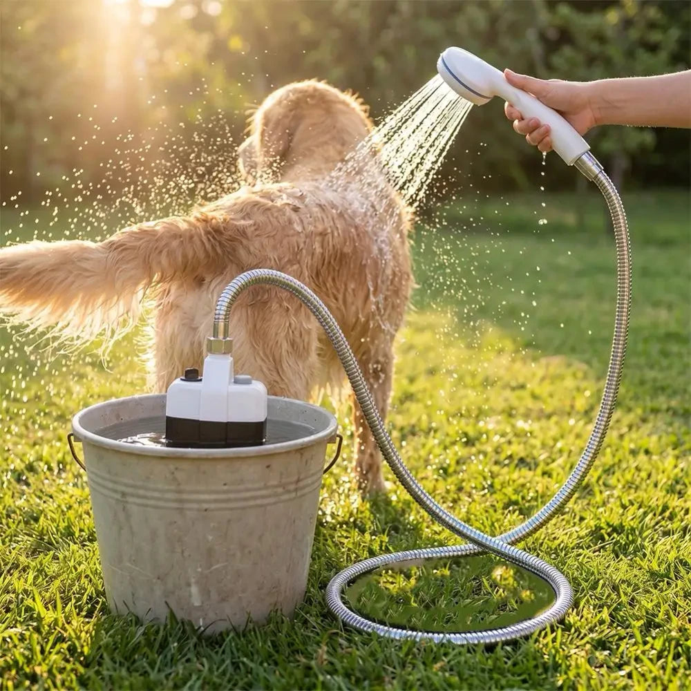 Ducha Portátil Recargable para Camping
