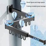 Tendedero Plegable de Aluminio para Balcón
