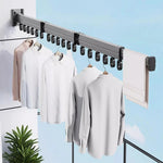 Tendedero Plegable de Aluminio para Balcón
