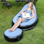 Sillón Hinchable Plegable para Camping