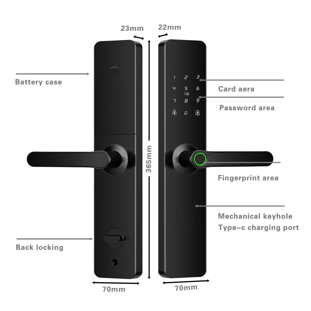 Cerradura Inteligente Biometrica TTLOCK