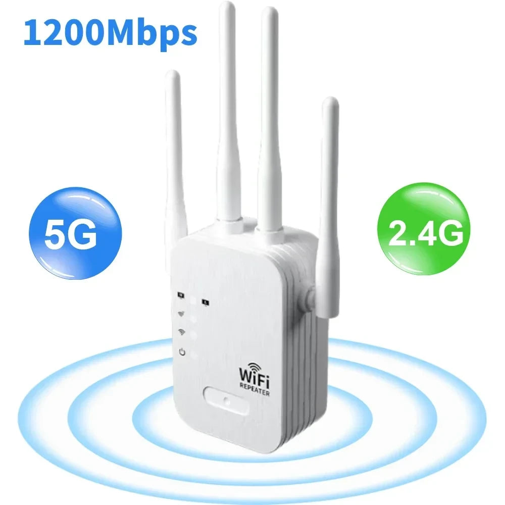 Amplificador WiFi Inalambrico de Doble Banda