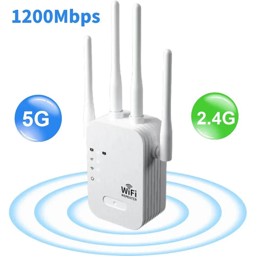 Amplificador WiFi Inalambrico de Doble Banda
