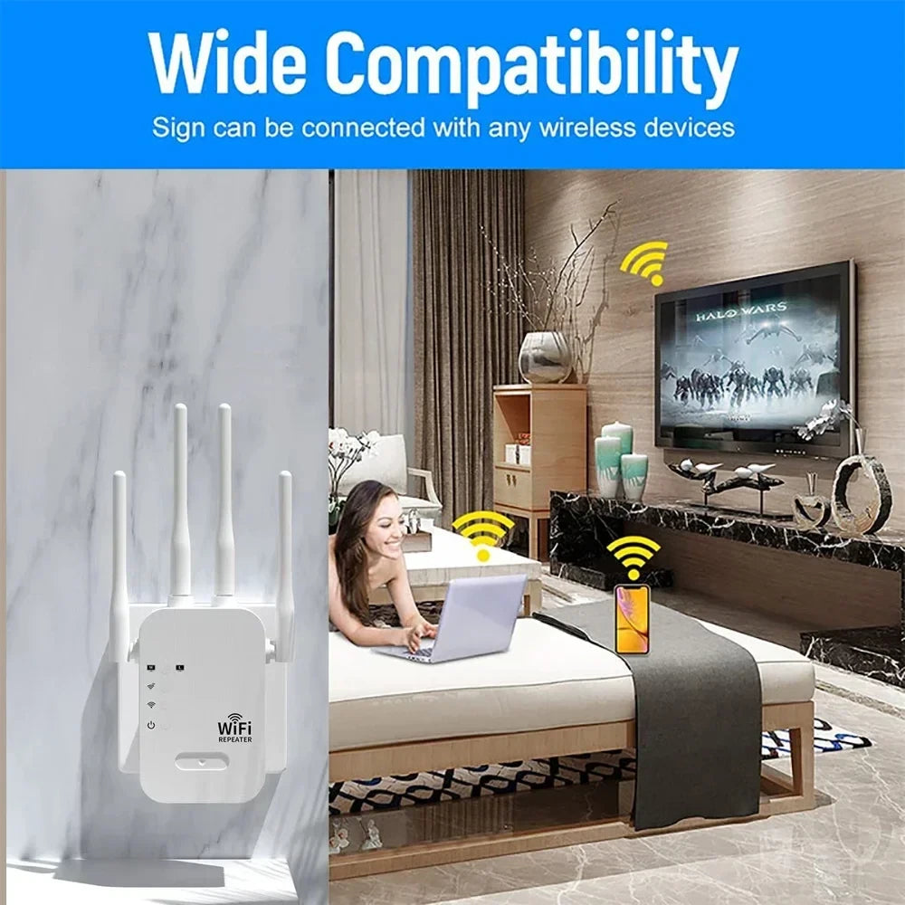 Amplificador WiFi Inalambrico de Doble Banda