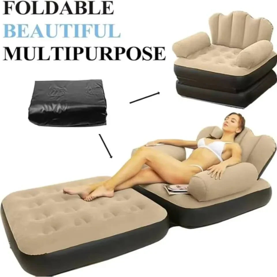 Sofa Cama Hinchable Portátil