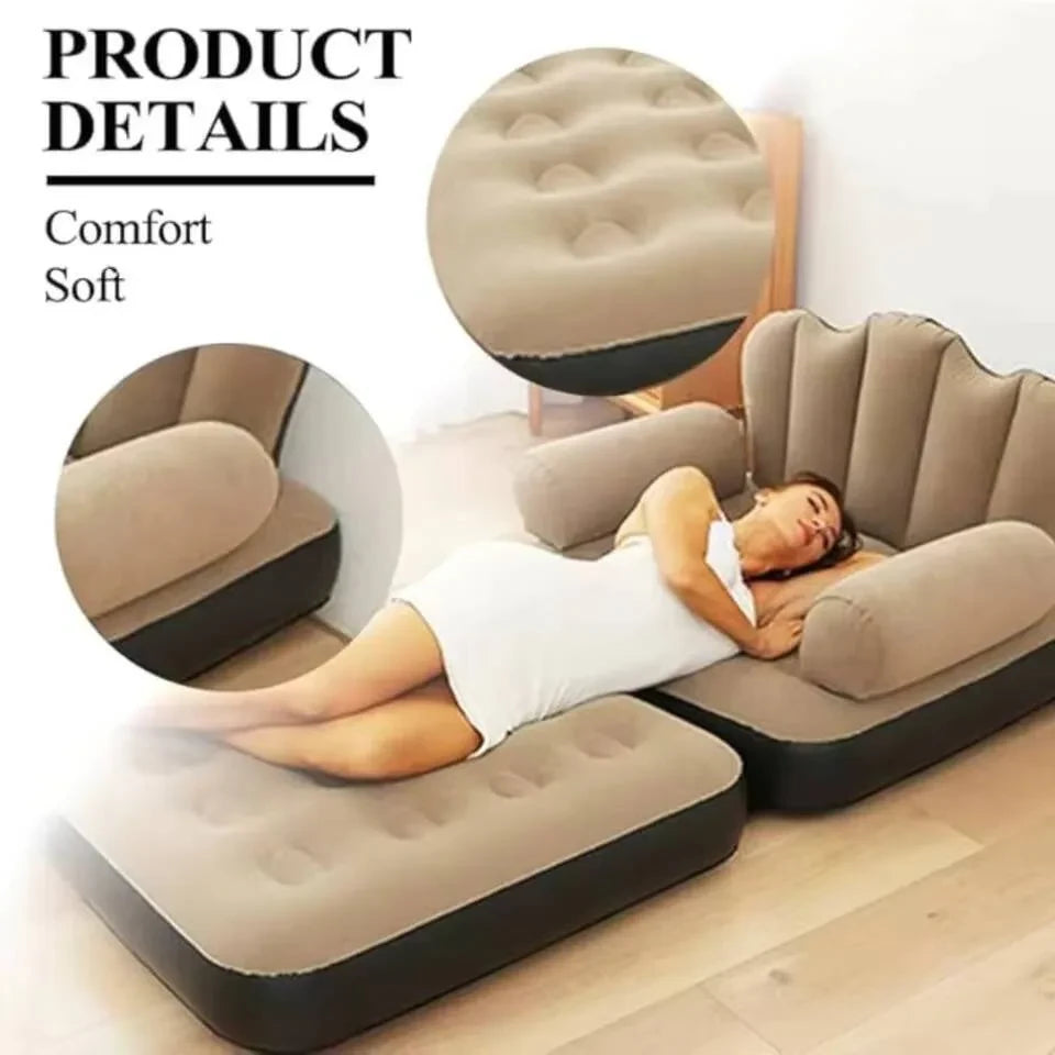 Sofa Cama Hinchable Portátil
