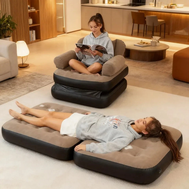 Sofa Cama Hinchable Portátil