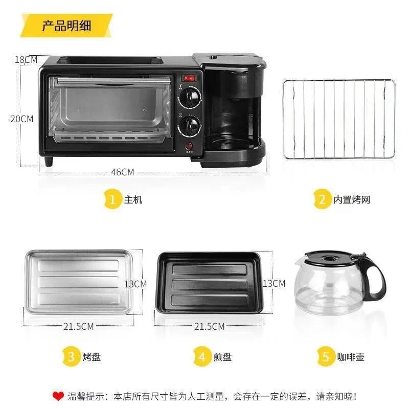Tostador Multifuncional para Desayunos