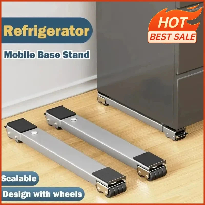 Base rodante ajustable para lavadora